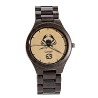 Wooden Watch | Zodiac - Dusty Saw