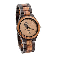 Wooden Watch | Zodiac - Dusty Saw