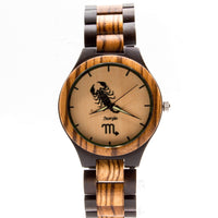 Wooden Watch | Zodiac - Dusty Saw