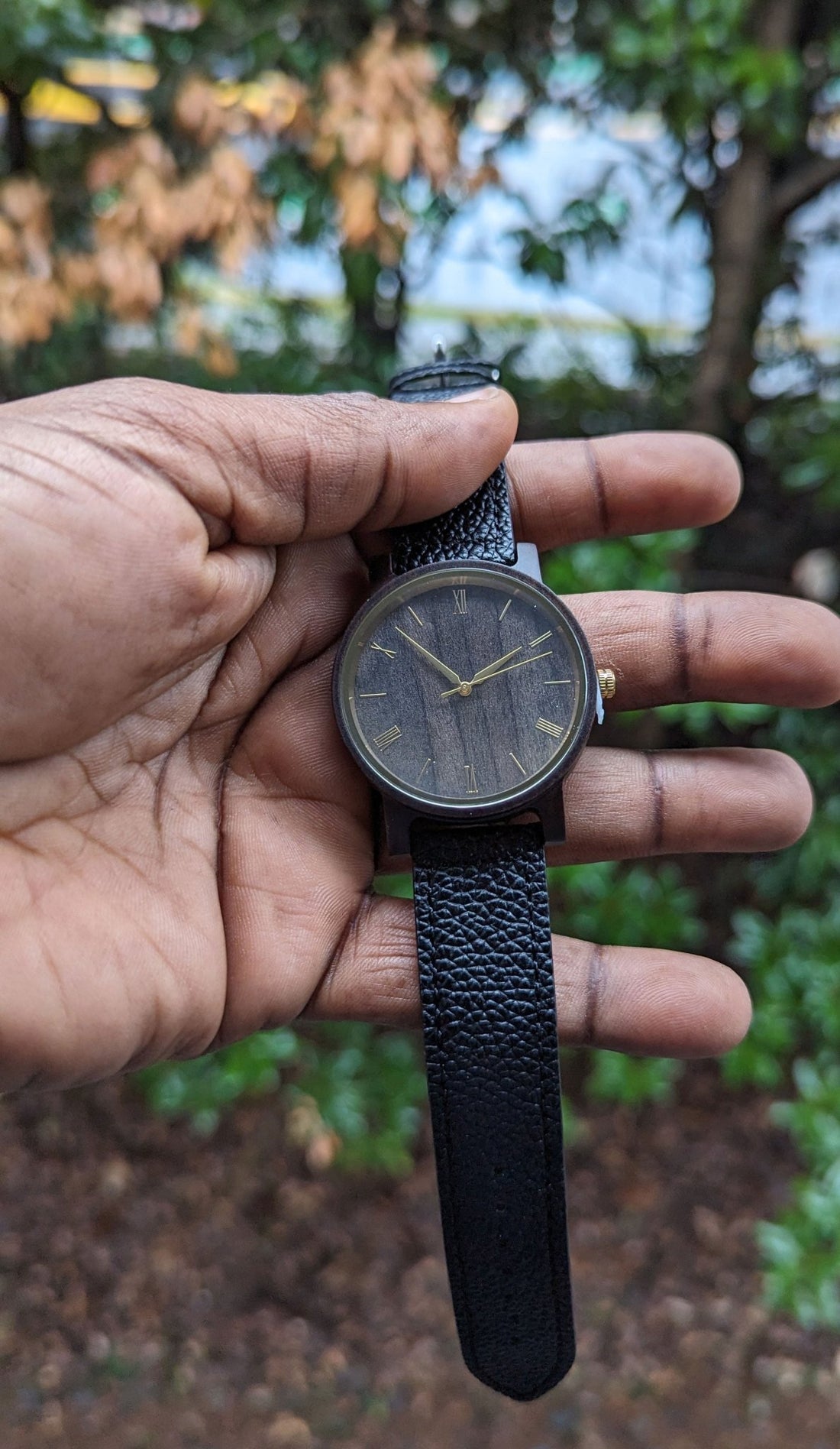 Arce | Black Leather - Dusty Saw