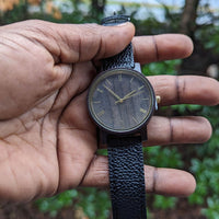 Arce | Black Leather - Dusty Saw