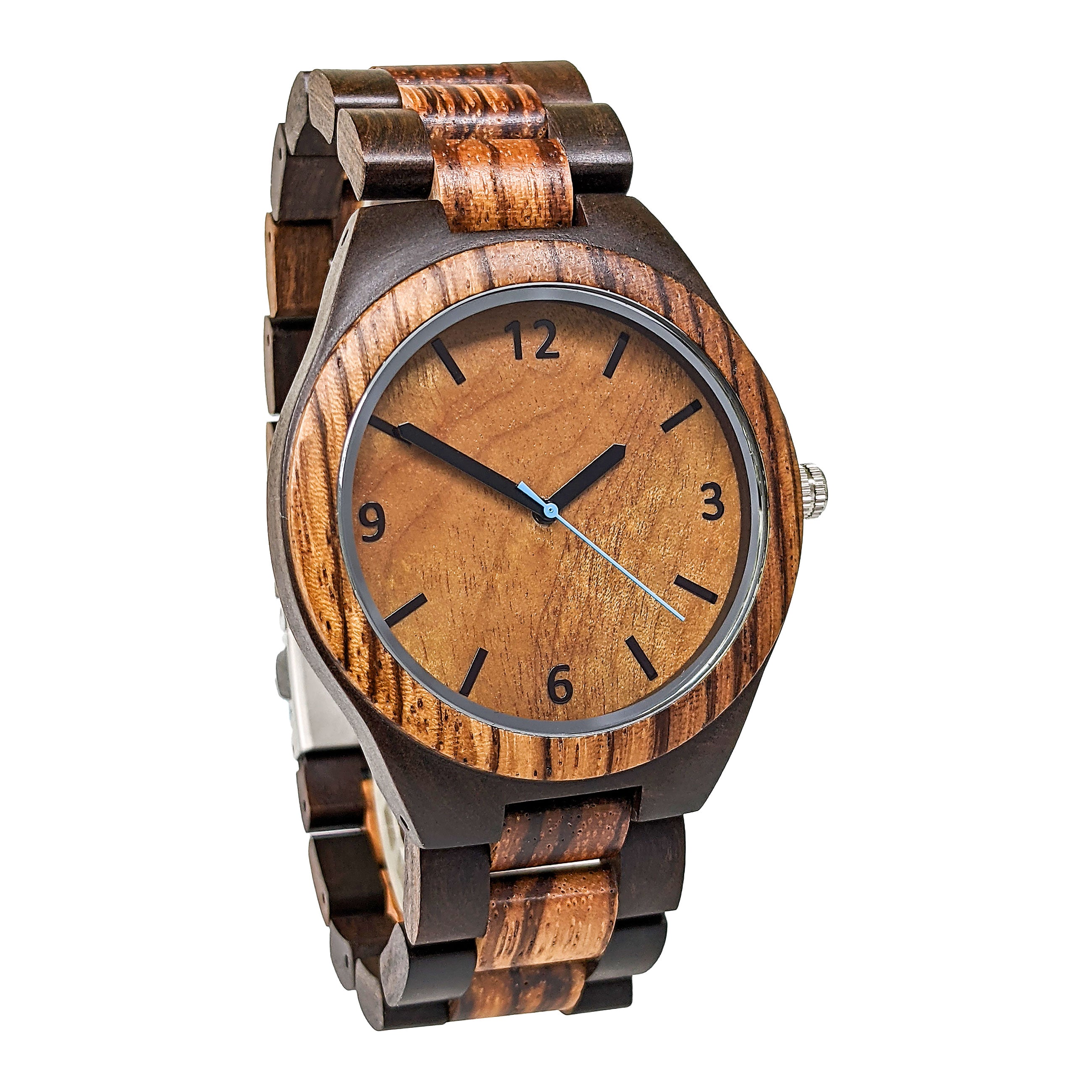 Personalized Wooden Watch for Men – Engraved Gift Idea – Unique