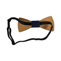 Excite Wooden Bow Tie - Dusty Saw