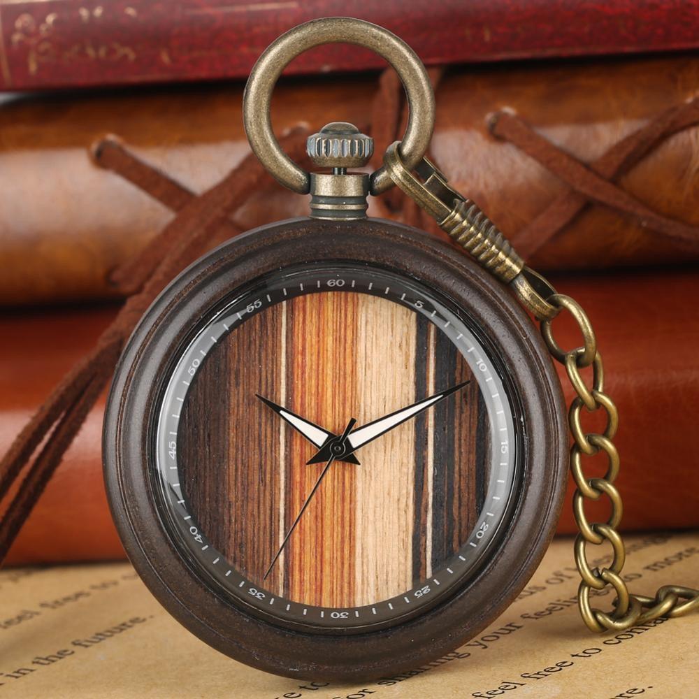 Groomsmen Set of 10 Wooden Pocket Watch | Valor - Dusty Saw