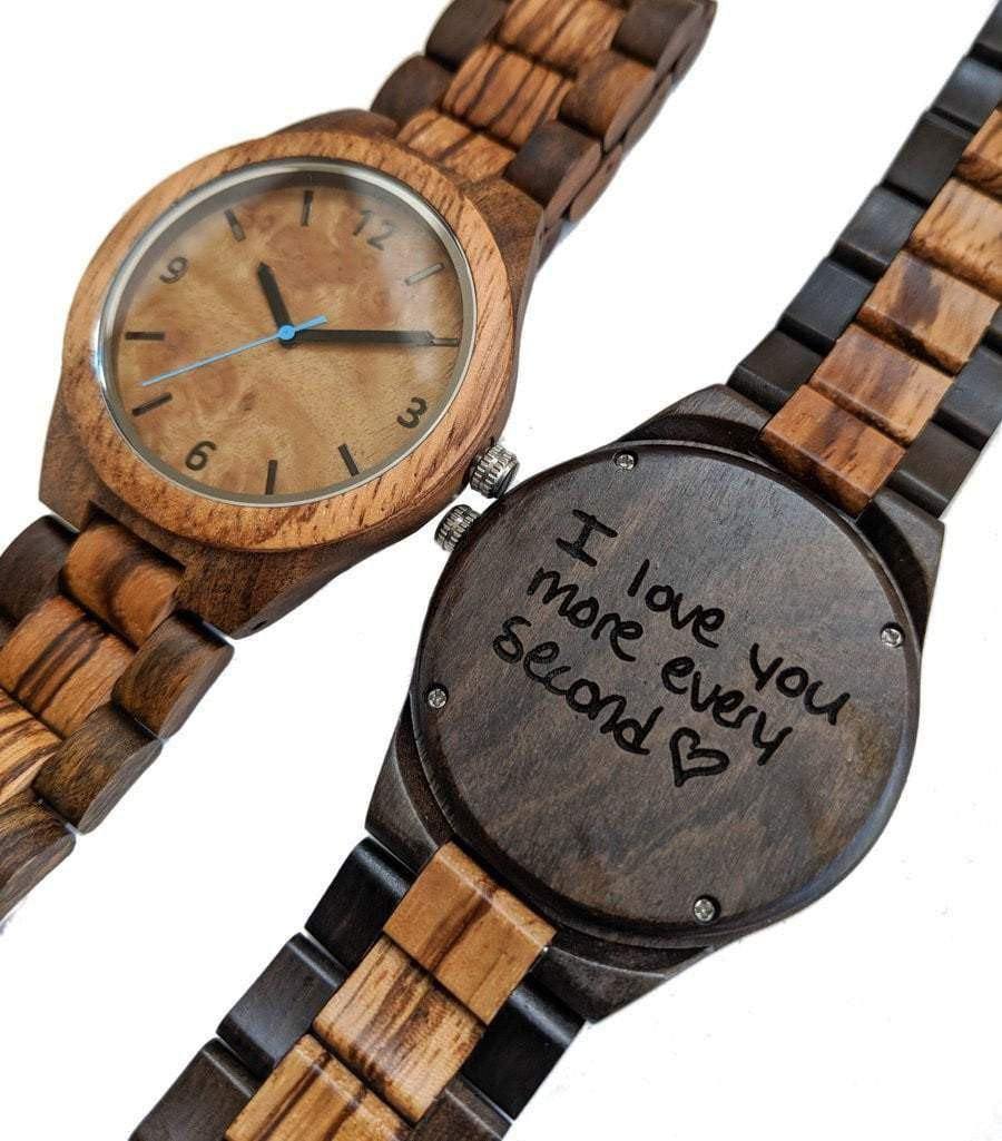Groomsmen Set Of 10 Wooden Watches - Creativo - Dusty Saw
