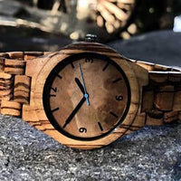 Groomsmen Set Of 10 Wooden Watches - Fiel - Dusty Saw