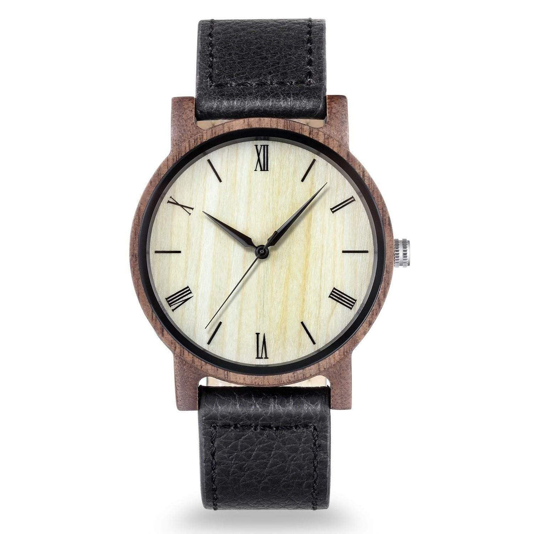 Groomsmen Set Of 10 Wooden Watches Walnut Arce - Dusty Saw