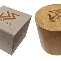 Groomsmen Set Of 10 Wooden Watches - Zebra Dulce - Dusty Saw