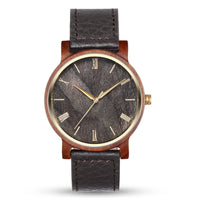 Groomsmen Set Of 4 Wooden Watches Red Arce - Dusty Saw