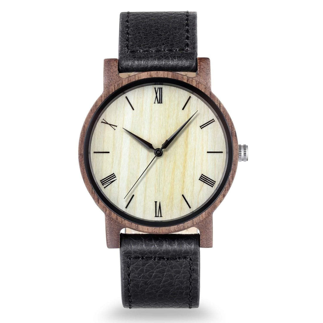 Groomsmen Set Of 7 Wooden Watches Walnut Arce - Dusty Saw