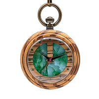 Wooden Pocket Watch | Arce - Dusty Saw