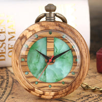 Wooden Pocket Watch | Arce - Dusty Saw