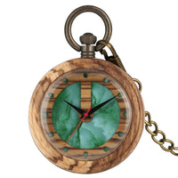 Wooden Pocket Watch | Arce - Dusty Saw