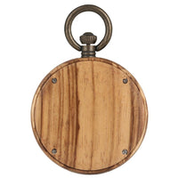 Wooden Pocket Watch | Arce - Dusty Saw