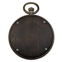 Wooden Pocket Watch | Valor - Dusty Saw