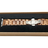 Wooden Watch Bands For Apple Watch 38mm - Dusty Saw