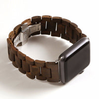 Wooden Watch Bands For Apple Watch 38mm - Dusty Saw