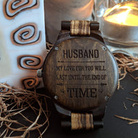 Wooden Watch Photo Zebra | Grandiose - Dusty Saw