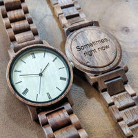 Wooden Watch Walnut | Arce - Dusty Saw
