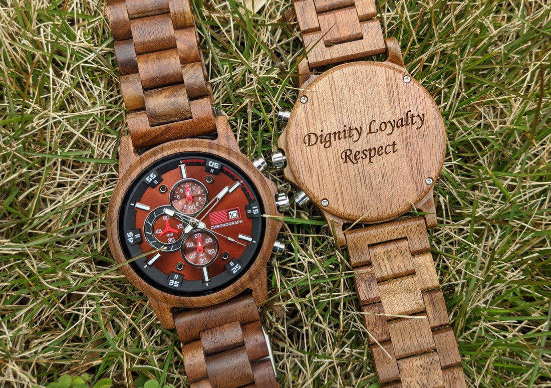 Wooden Watch Walnut | Multa - Dusty Saw
