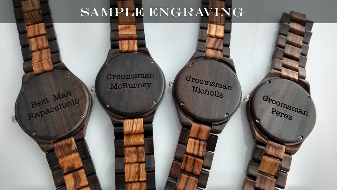 The Dusty Saw Wooden Watch Wooden Watch Zebra Wood - Creativo