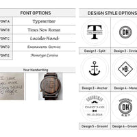 Wooden Watch Zebra Black | Positivo - Dusty Saw