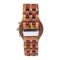 Wooden Watch Zebra | Gracil - Dusty Saw