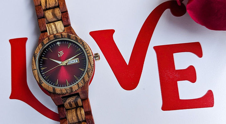 Why an Engraved Wooden Watch is the Perfect Valentine's Day Gift - Dusty Saw