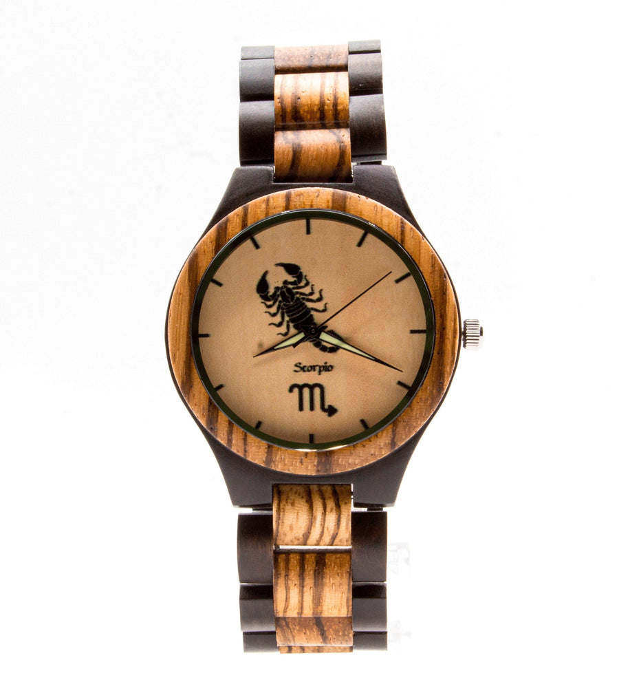 Wooden Watch | Zodiac - Dusty Saw