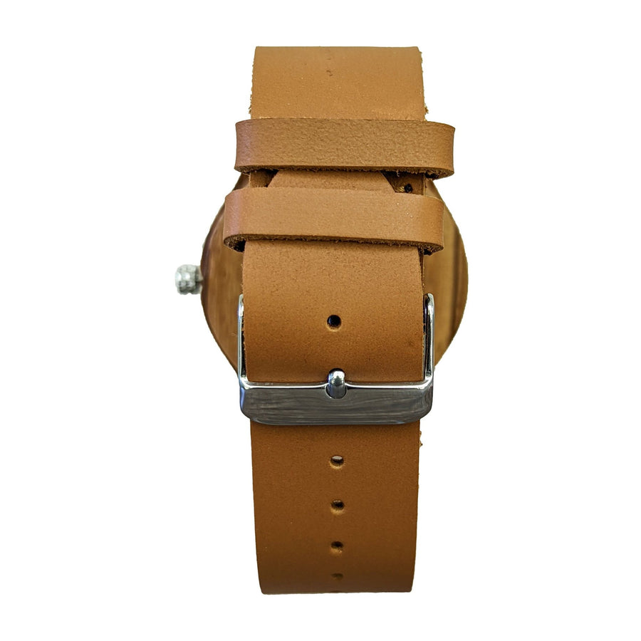 Caliente | Brown Leather - Dusty Saw