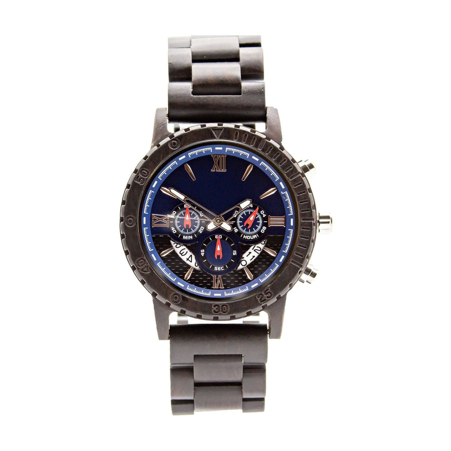 Groomsmen Set of 10 Wooden Watch Black | Dulce - Dusty Saw