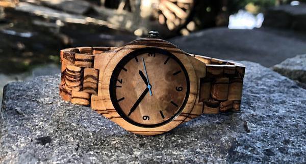 Groomsmen Set Of 10 Wooden Watches - Fiel - Dusty Saw