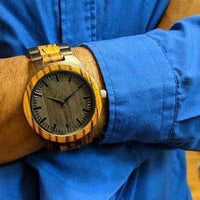 Groomsmen Set Of 12 Wooden Watches - Grandiose - Dusty Saw