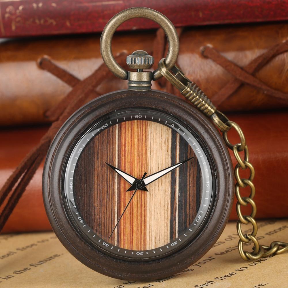 Groomsmen Set of 6 Wooden Pocket Watch | Valor - Dusty Saw