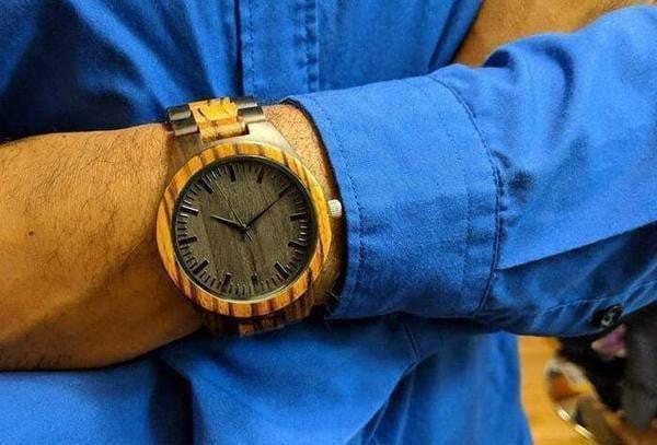 Groomsmen Set Of 6 Wooden Watches - Grandiose - Dusty Saw