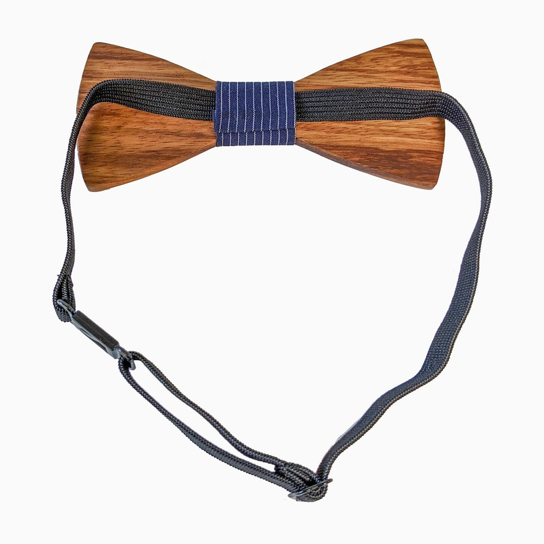 Hojas Wooden Bow Tie - Dusty Saw