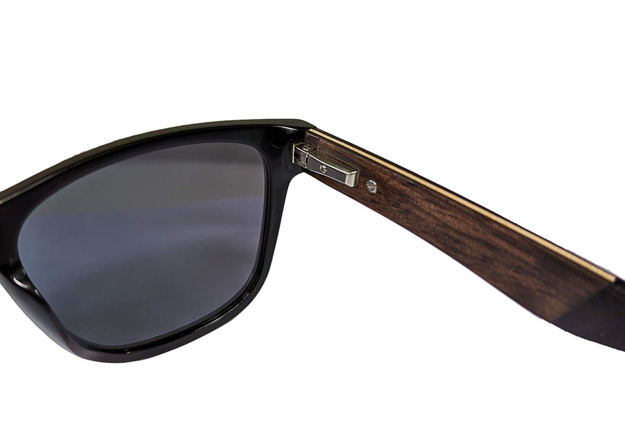 Wooden Sunglasses | Ebony - Dusty Saw