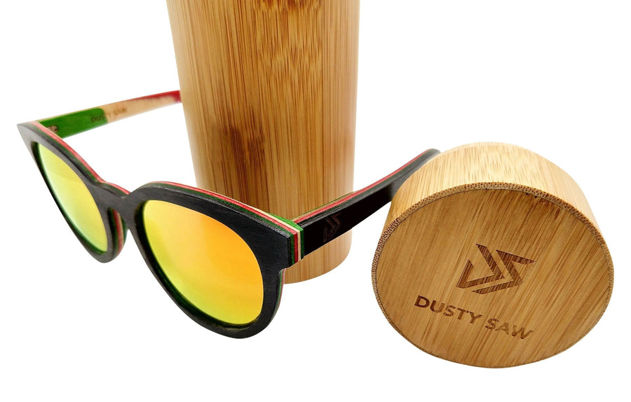 Wooden Sunglasses | Lenz - Dusty Saw