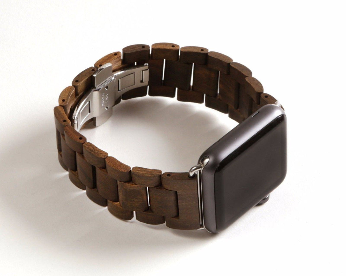 Everyday gray maple real wood 38/40 mm Apple Watch band NWT Wooden Apple Watch Band main image 2