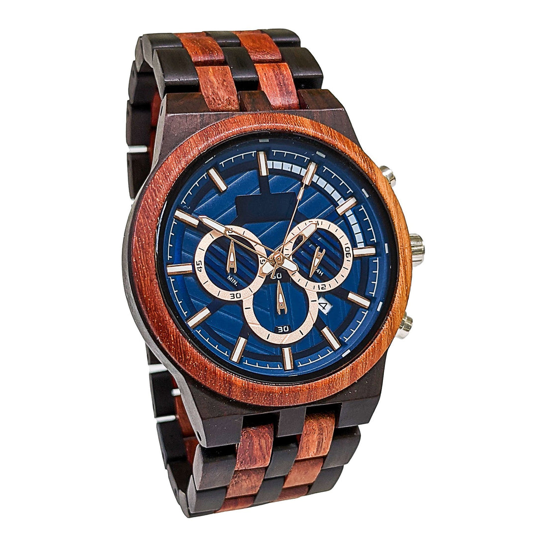 Wooden Watch Black | Digno - Dusty Saw