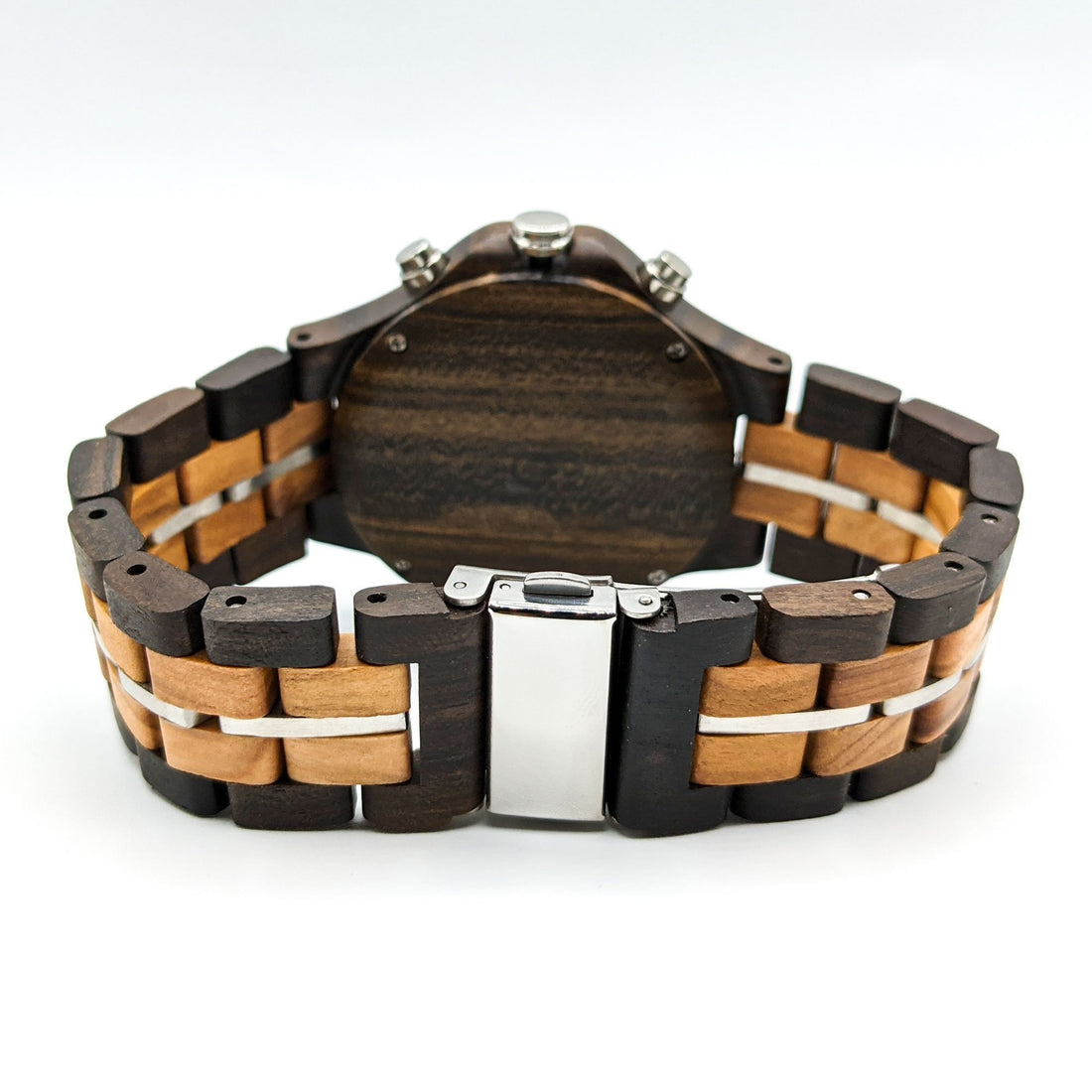 Wooden Watch Black Olive | Tinto - Dusty Saw