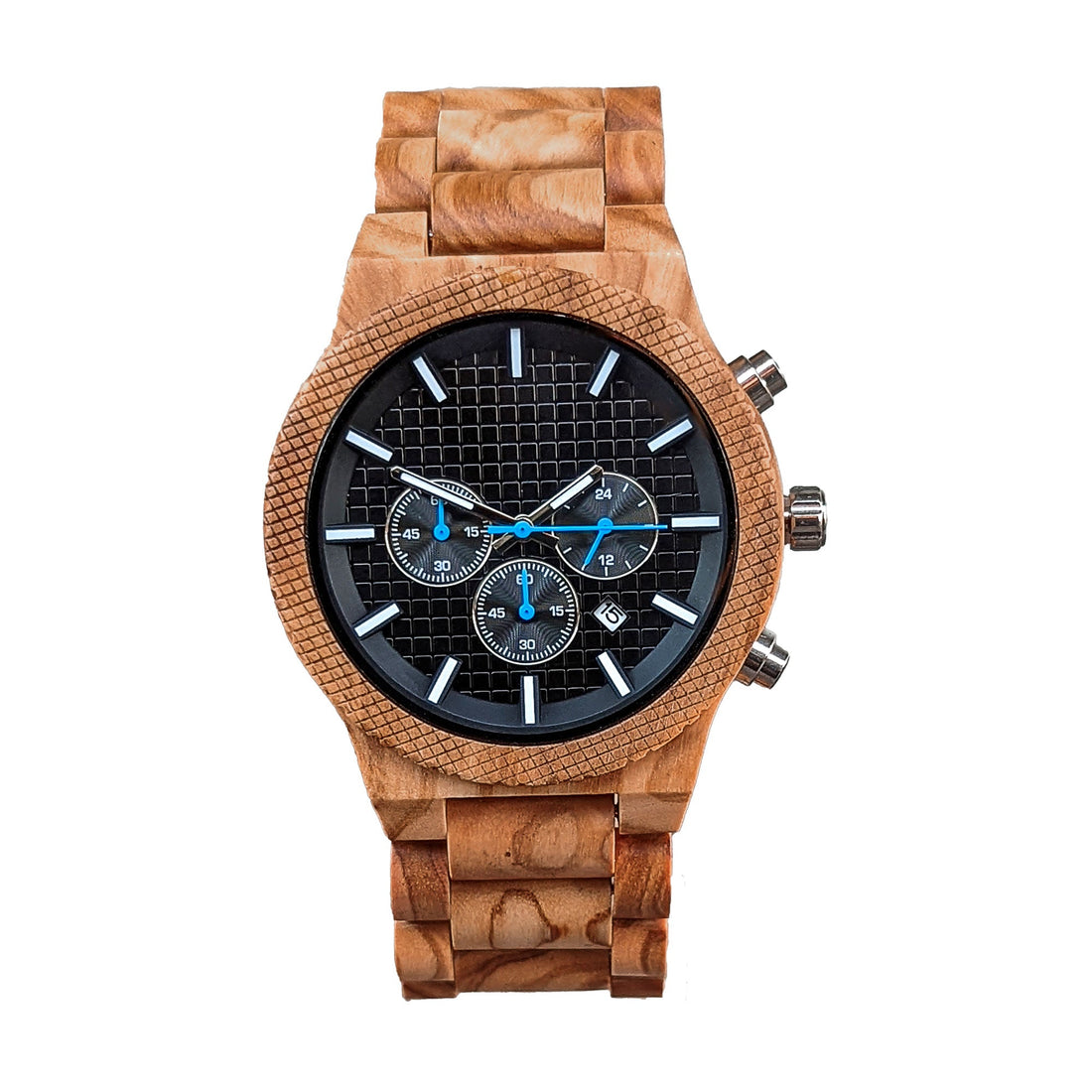 Wooden Watch Olive | Valor - Dusty Saw