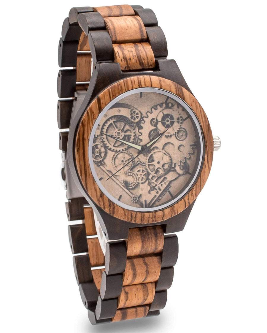 Wooden Watch Photo Zebra | Grandiose - Dusty Saw