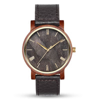 Wooden Watch Red | Arce - Dusty Saw