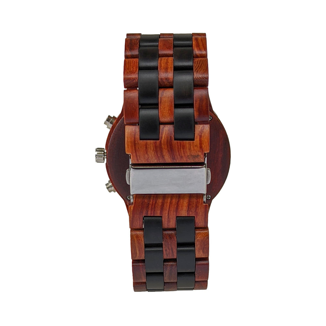 Wooden Watch Red | Digno - Dusty Saw