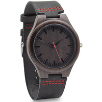 Wooden Watch Red | Energico - Dusty Saw