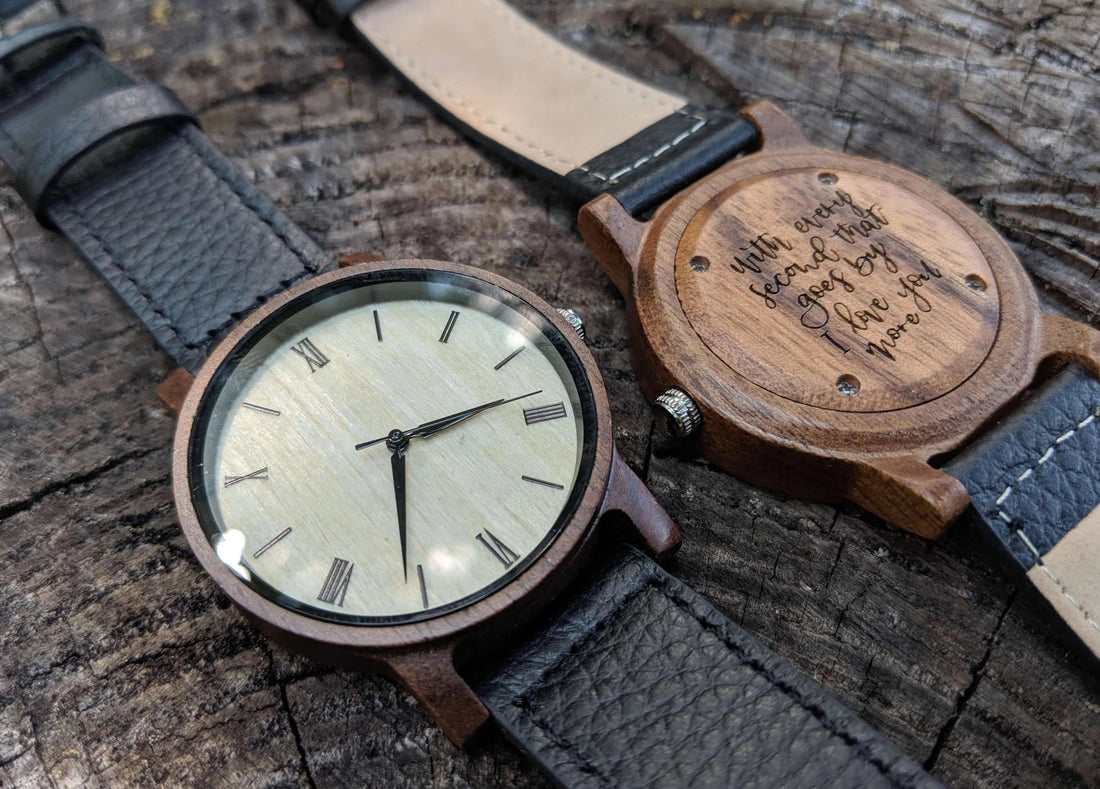 Wooden Watch Walnut | Arce - Dusty Saw