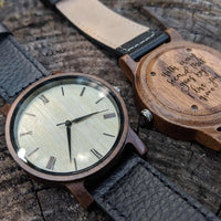 Wooden Watch Walnut | Arce - Dusty Saw