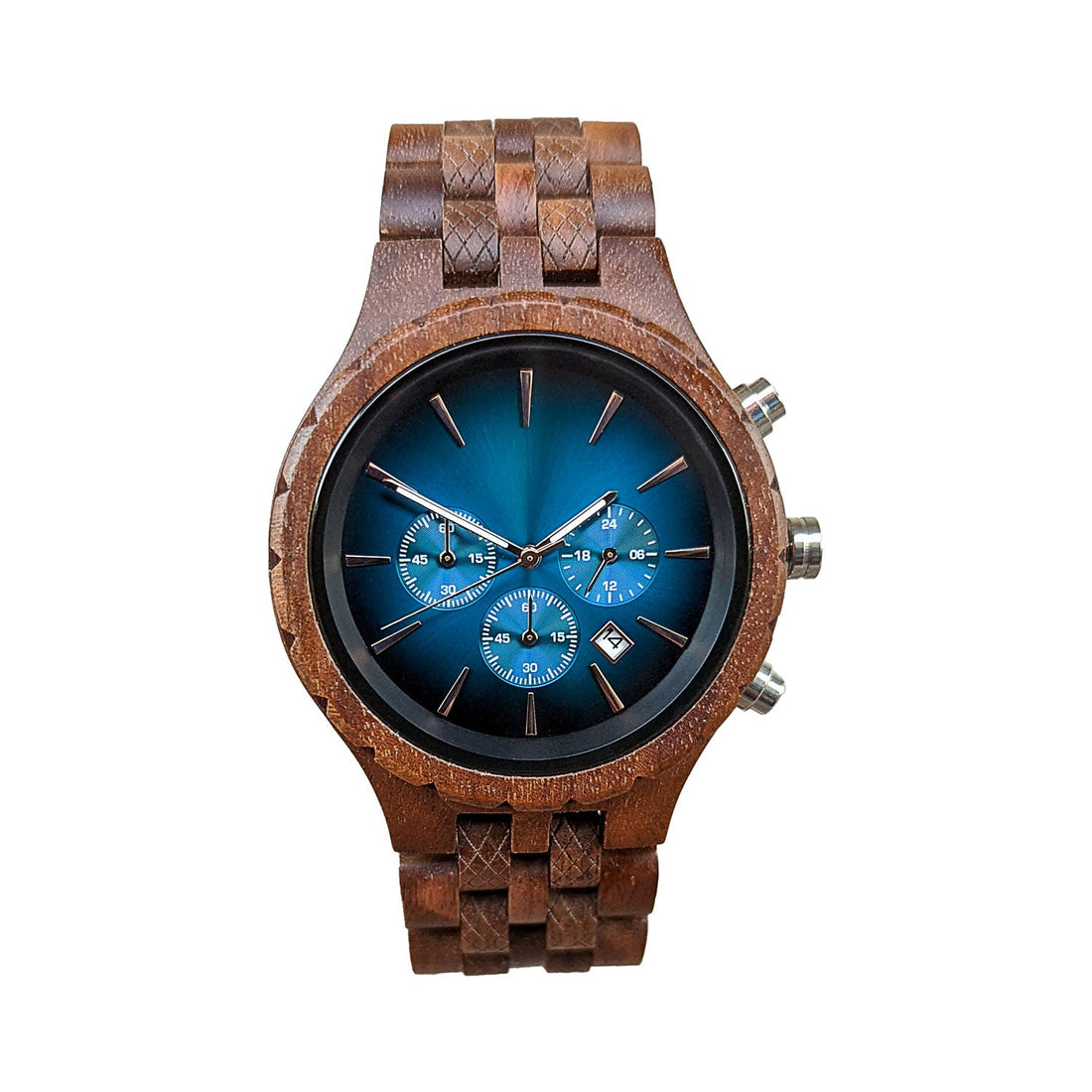 Wooden Watch Walnut | Valor - Dusty Saw