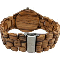 Wooden Watch Zebra | Fiel - Dusty Saw